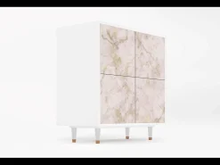 Aparador - 94x96x48 cm - BS3 - Dirty Roses, Blanco