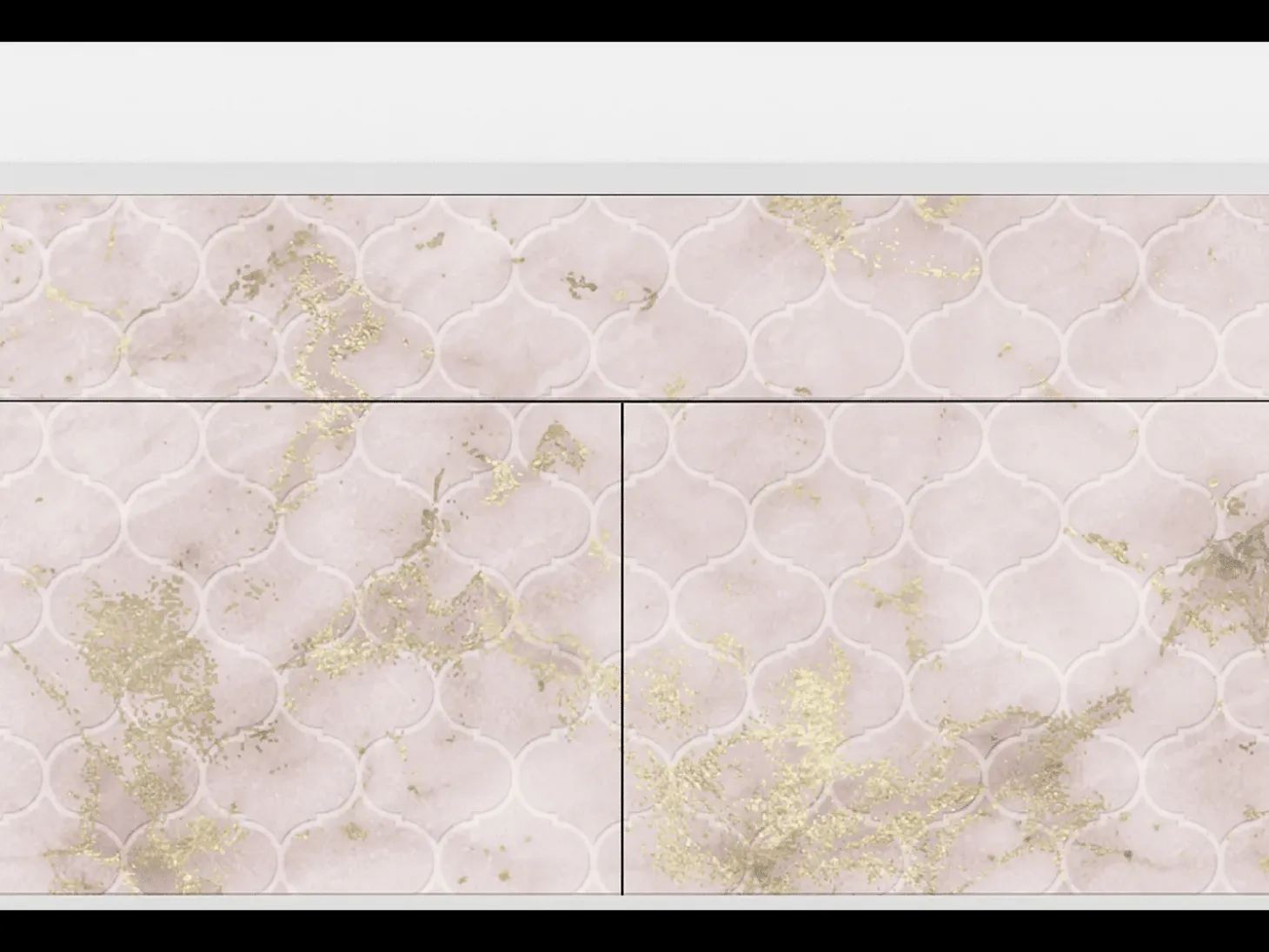Aparador - 115x85x48 cm - BS4 - Dirty Roses, Blanco