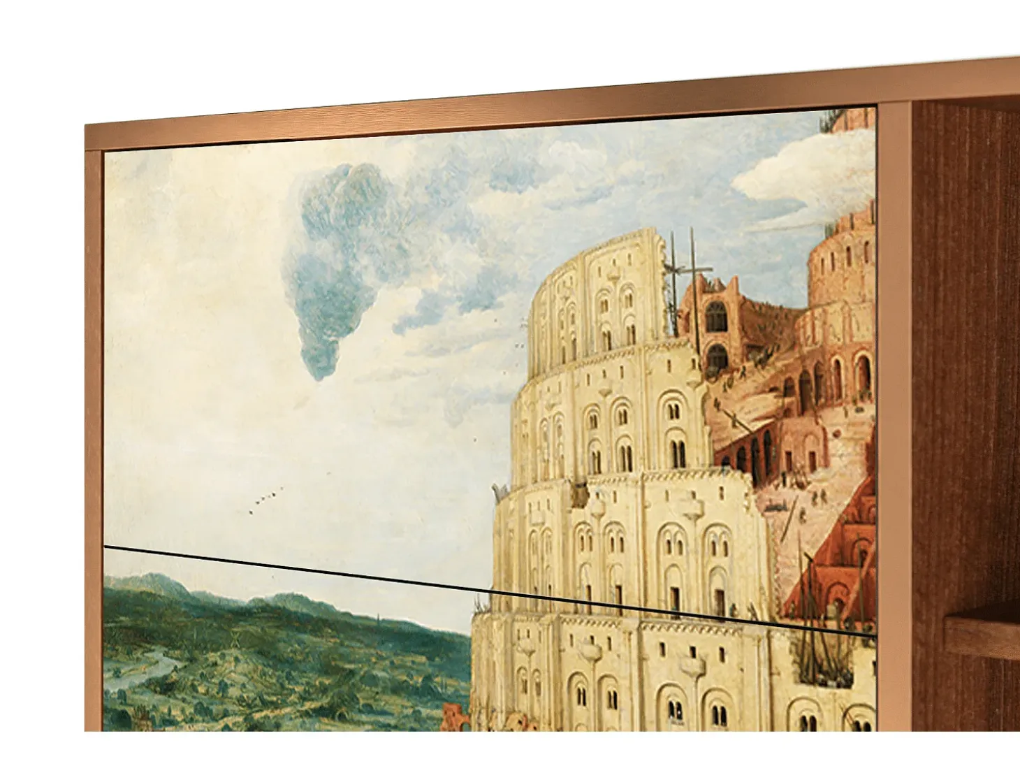 Aparador - 125x98x48 cm - BS2 - Elder The Tower, Nogal