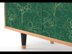 Aparador - 94x96x48 cm - BS3 - Emerald Forest, Nogal