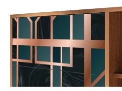 Aparador - 125x98x48 cm - BS2 - Emerald Metro, Nogal