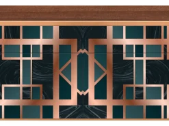 Aparador - 115x85x48 cm - BS4 - Emerald Metro, Nogal