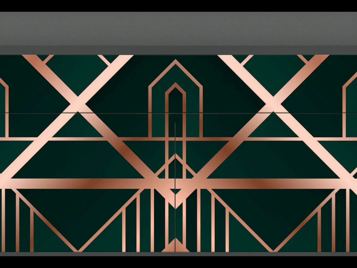 Aparador - 115x85x48 cm - BS4 - Emerald Gatsby, Antracita