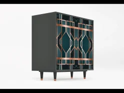 Aparador - 94x96x48 cm - BS3 - Emerald Metro, Antracita