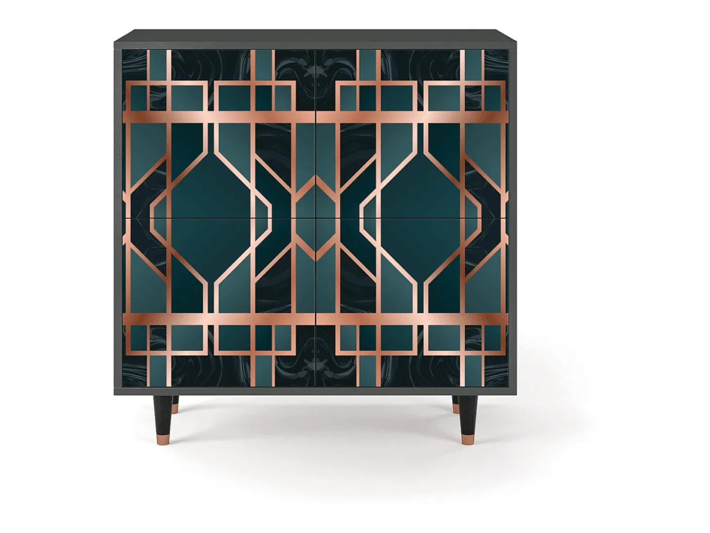 Aparador - 94x96x48 cm - BS3 - Emerald Metro, Antracita