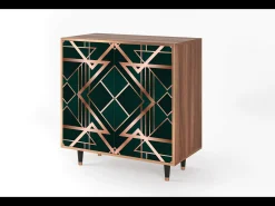 Aparador - 94x96x48 cm - BS3 - Emerald Gatsby, Nogal