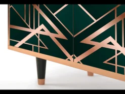 Aparador - 94x96x48 cm - BS3 - Emerald Gatsby, Nogal