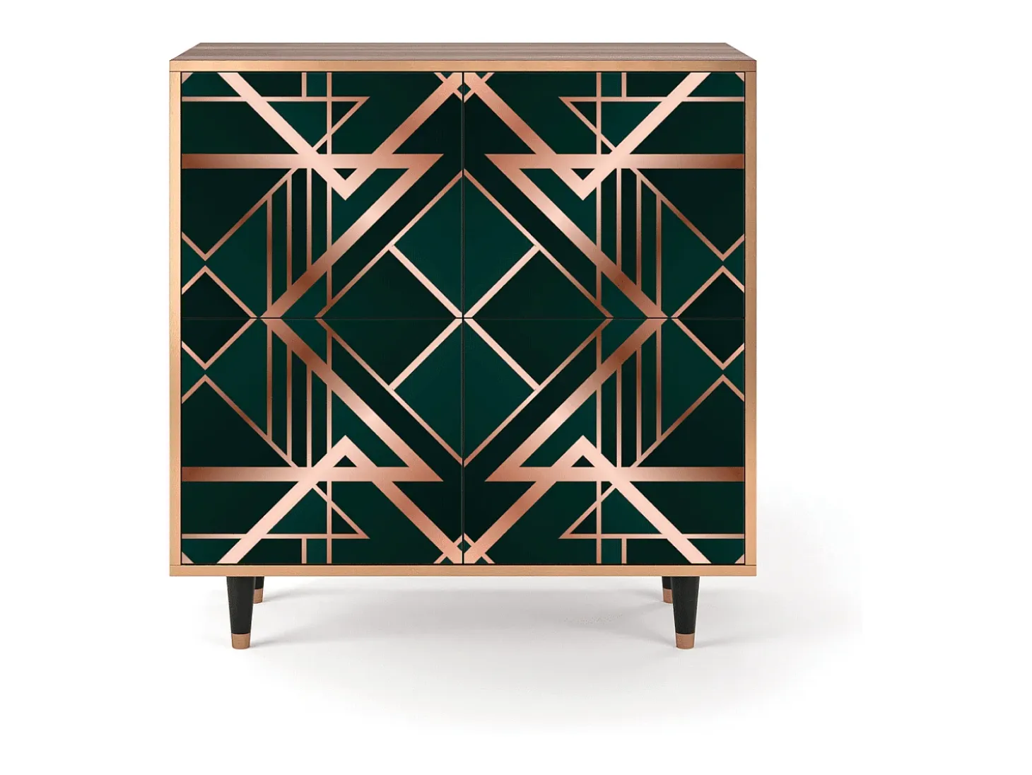 Aparador - 94x96x48 cm - BS3 - Emerald Gatsby, Nogal