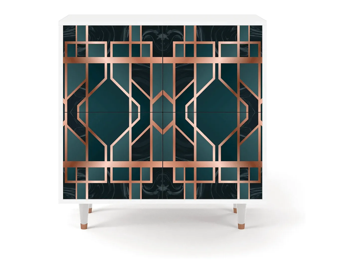 Aparador - 94x96x48 cm - BS3 - Emerald Metro, Blanco