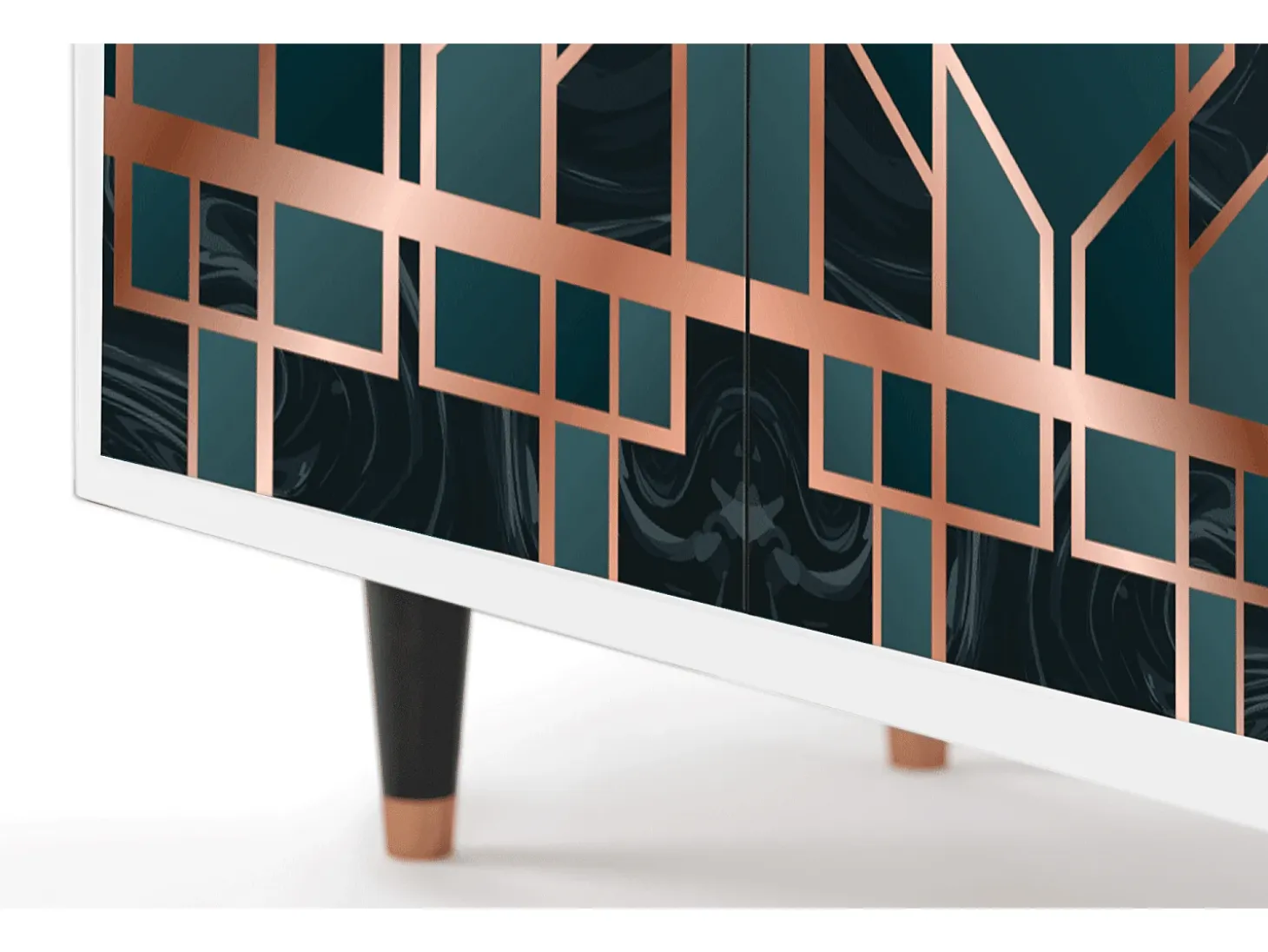 Aparador - 94x96x48 cm - BS3 - Emerald Metro, Blanco