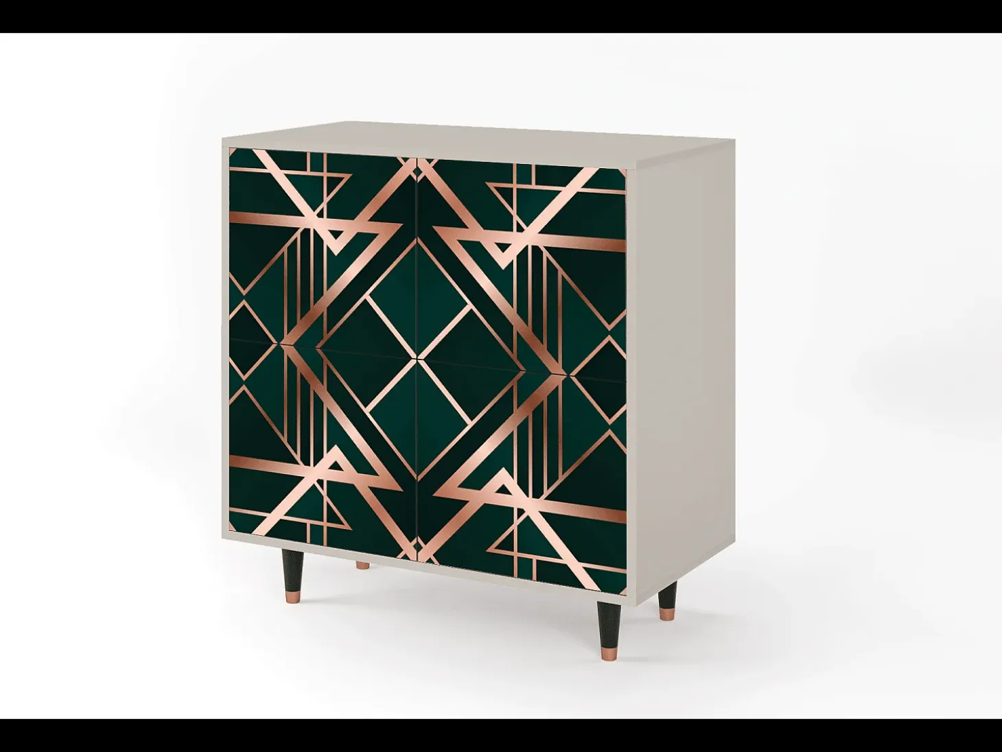 Aparador - 94x96x48 cm - BS3 - Emerald Gatsby, Arena