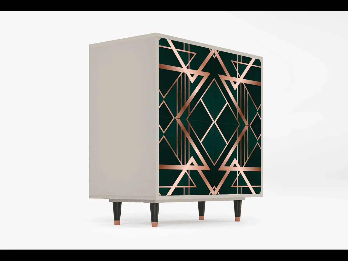 Aparador - 94x96x48 cm - BS3 - Emerald Gatsby, Arena