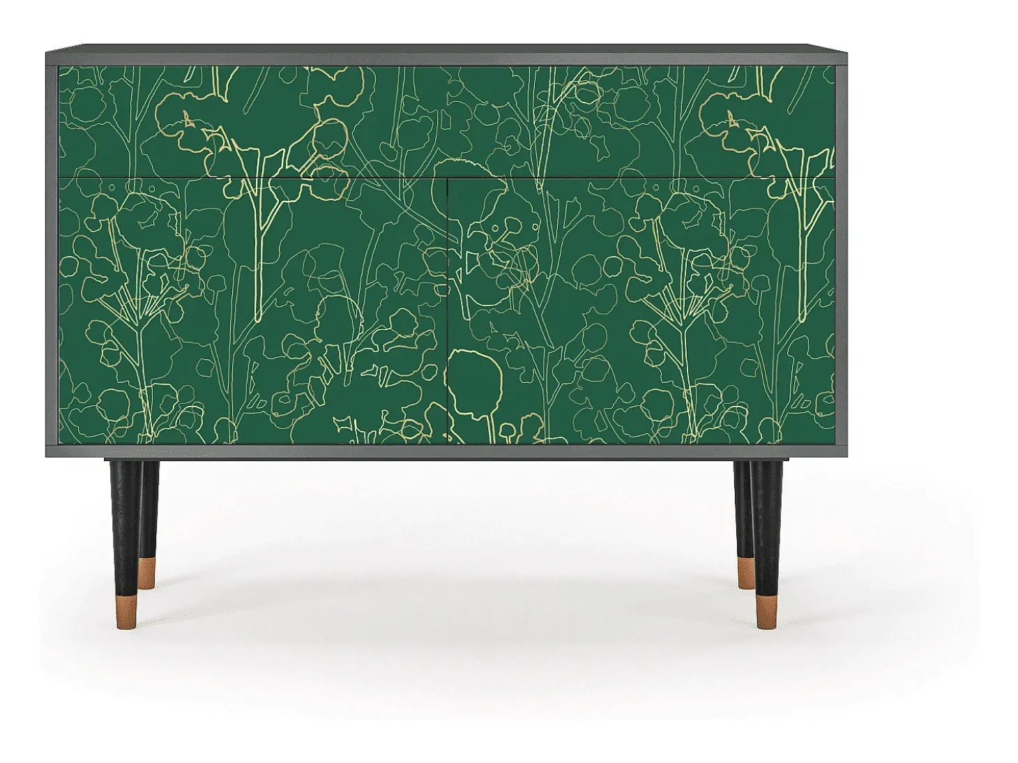 Aparador - 115x85x48 cm - BS4 - Emerald Forest, Antracita