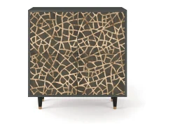 Aparador - 94x96x48 cm - BS3 - Enlarged Leaf, Antracita