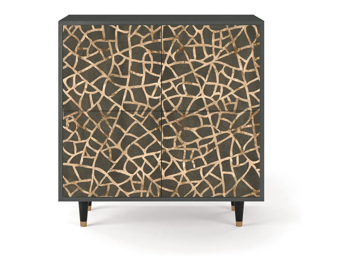 Aparador - 94x96x48 cm - BS3 - Enlarged Leaf, Antracita