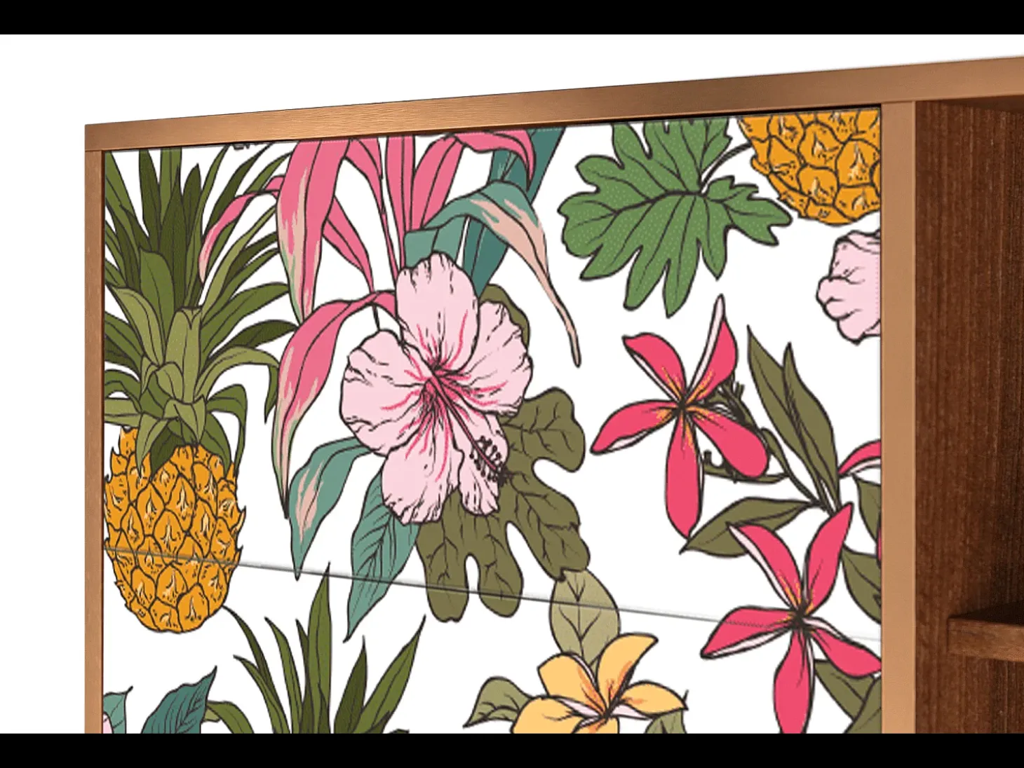 Aparador - 125x98x48 cm - BS2 - Estival Fruit, Nogal