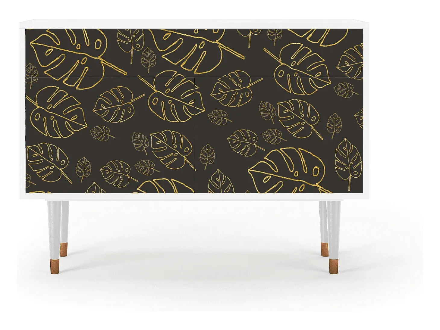 Aparador - 115x85x48 cm - BS4 - Fall Of The Leaves, Blanco