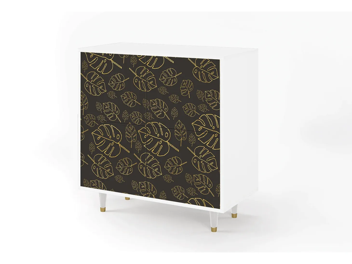 Aparador - 94x96x48 cm - BS3 - Fall Of The Leaves, Blanco