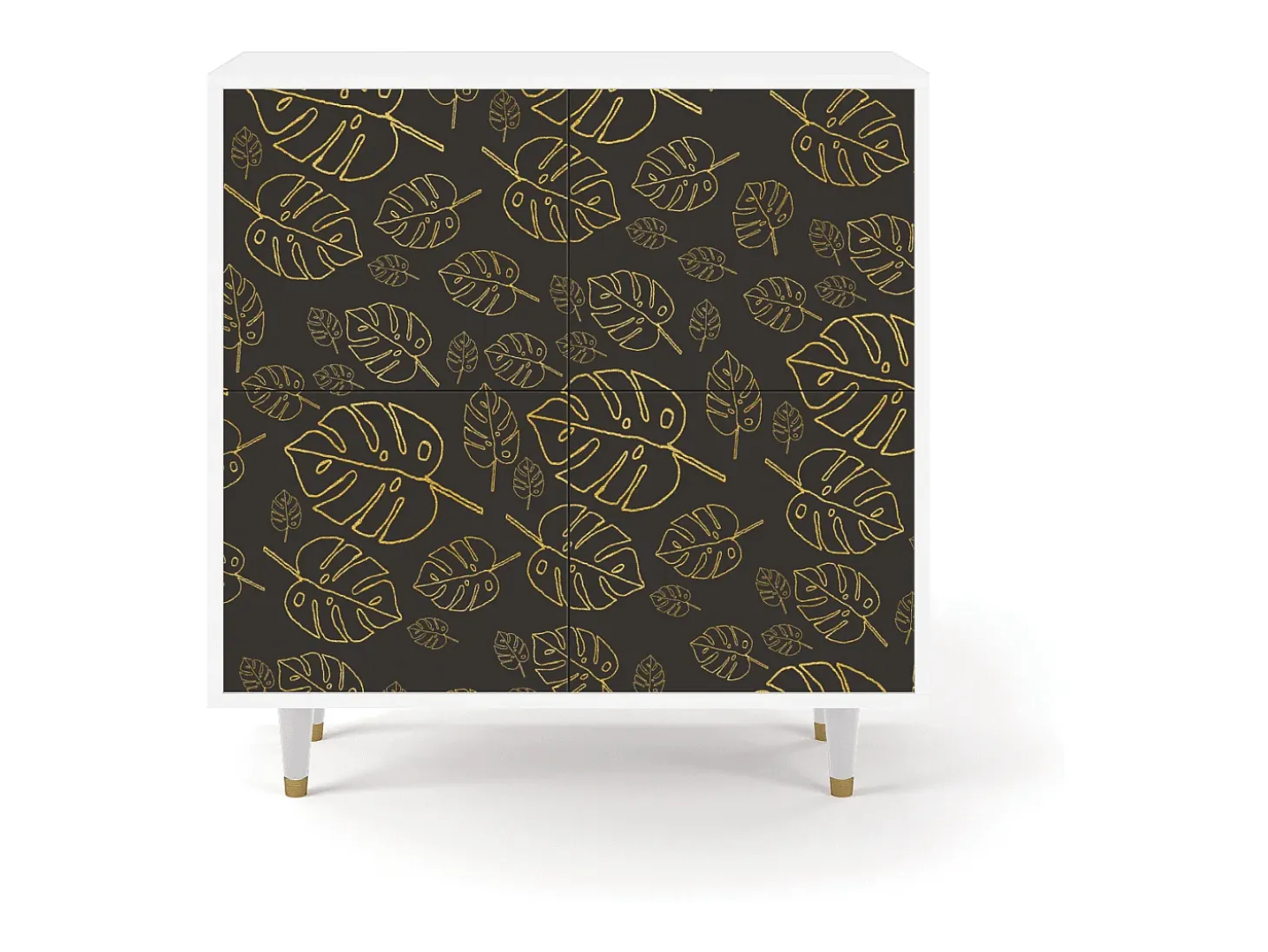 Aparador - 94x96x48 cm - BS3 - Fall Of The Leaves, Blanco