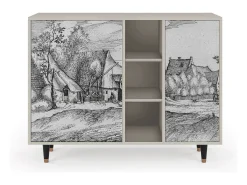 Aparador - 125x98x48 cm - BS2 - Farms in a Village, Arena