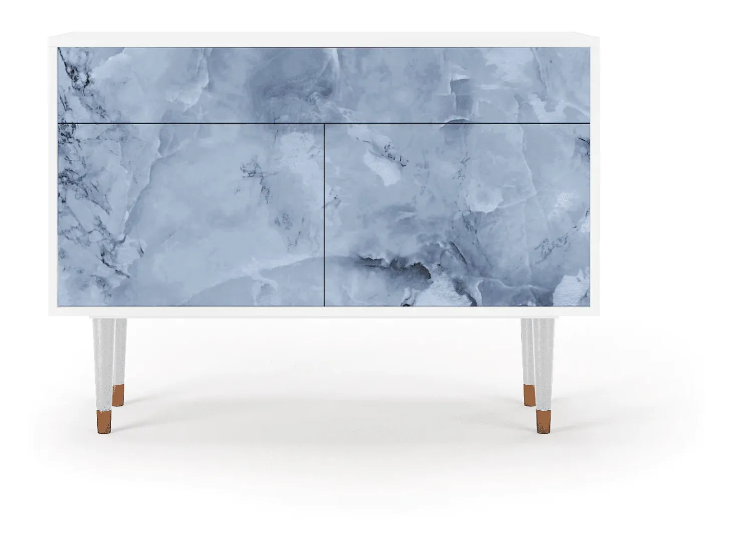 Aparador - 115x85x48 cm - BS4 - Feather Ice, Blanco