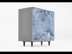 Aparador - 94x96x48 cm - BS3 - Feather Ice, Gris