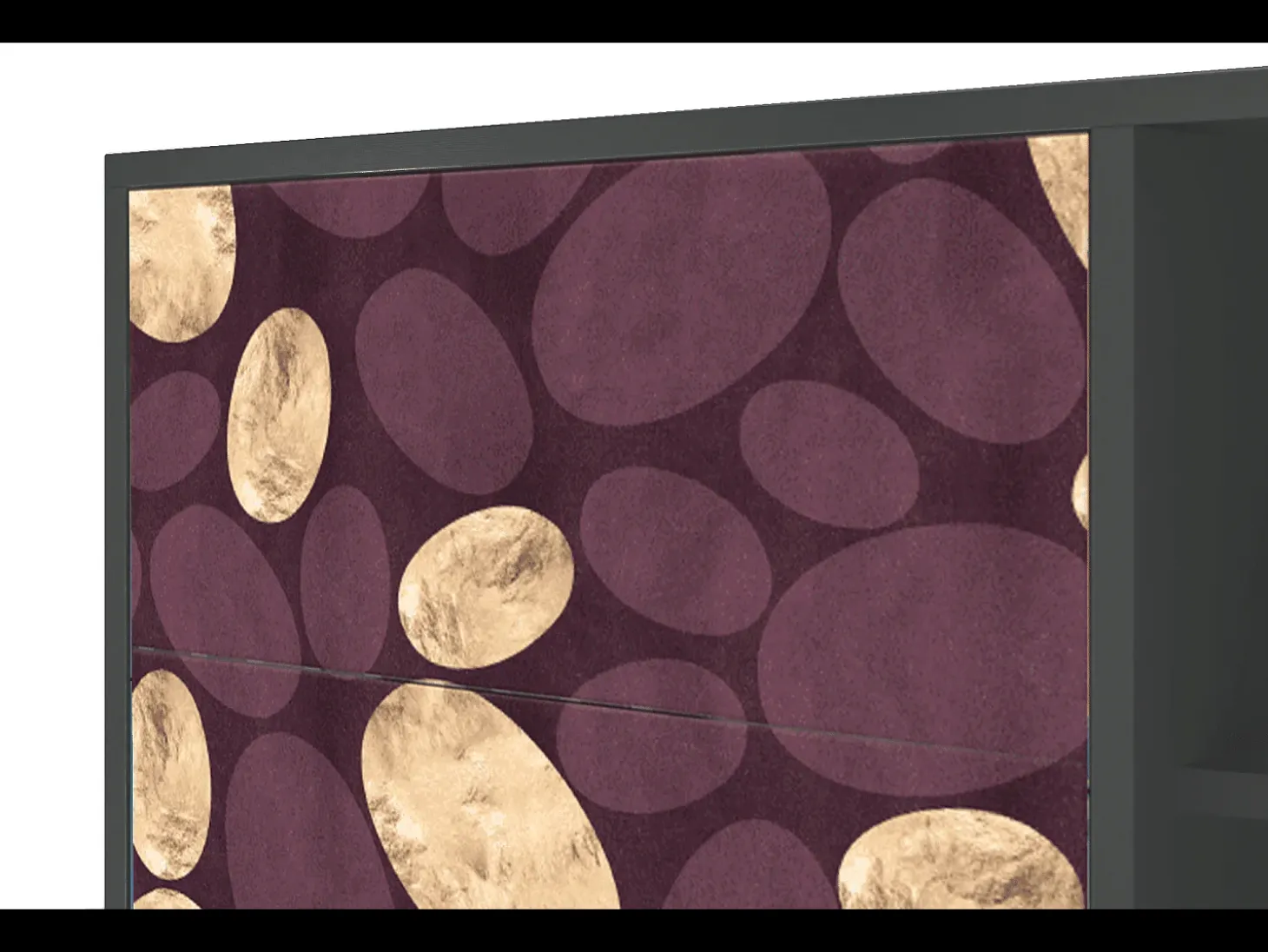 Aparador - 125x98x48 cm - BS2 - Fine Wine, Antracita