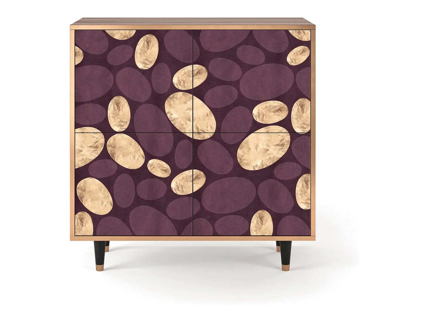 Aparador - 94x96x48 cm - BS3 - Fine Wine, Nogal