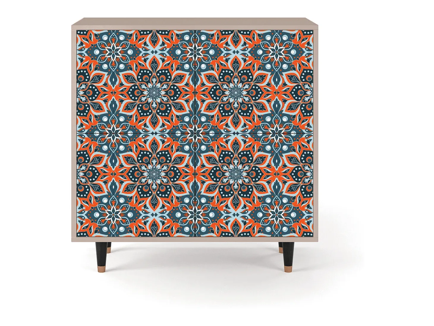 Aparador - 94x96x48 cm - BS3 - Fire Beetle, Latte