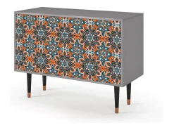 Aparador - 115x85x48 cm - BS4 - Fire Beetle, Gris