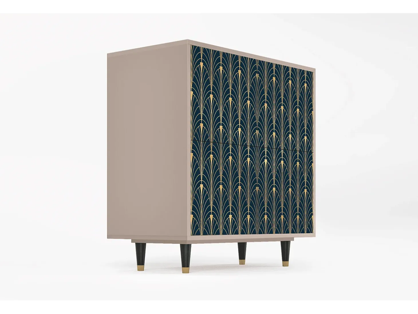 Aparador - 94x96x48 cm - BS3 - Flower of the Nile, Latte