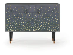 Aparador - 115x85x48 cm - BS4 - Foggy Lights, Antracita