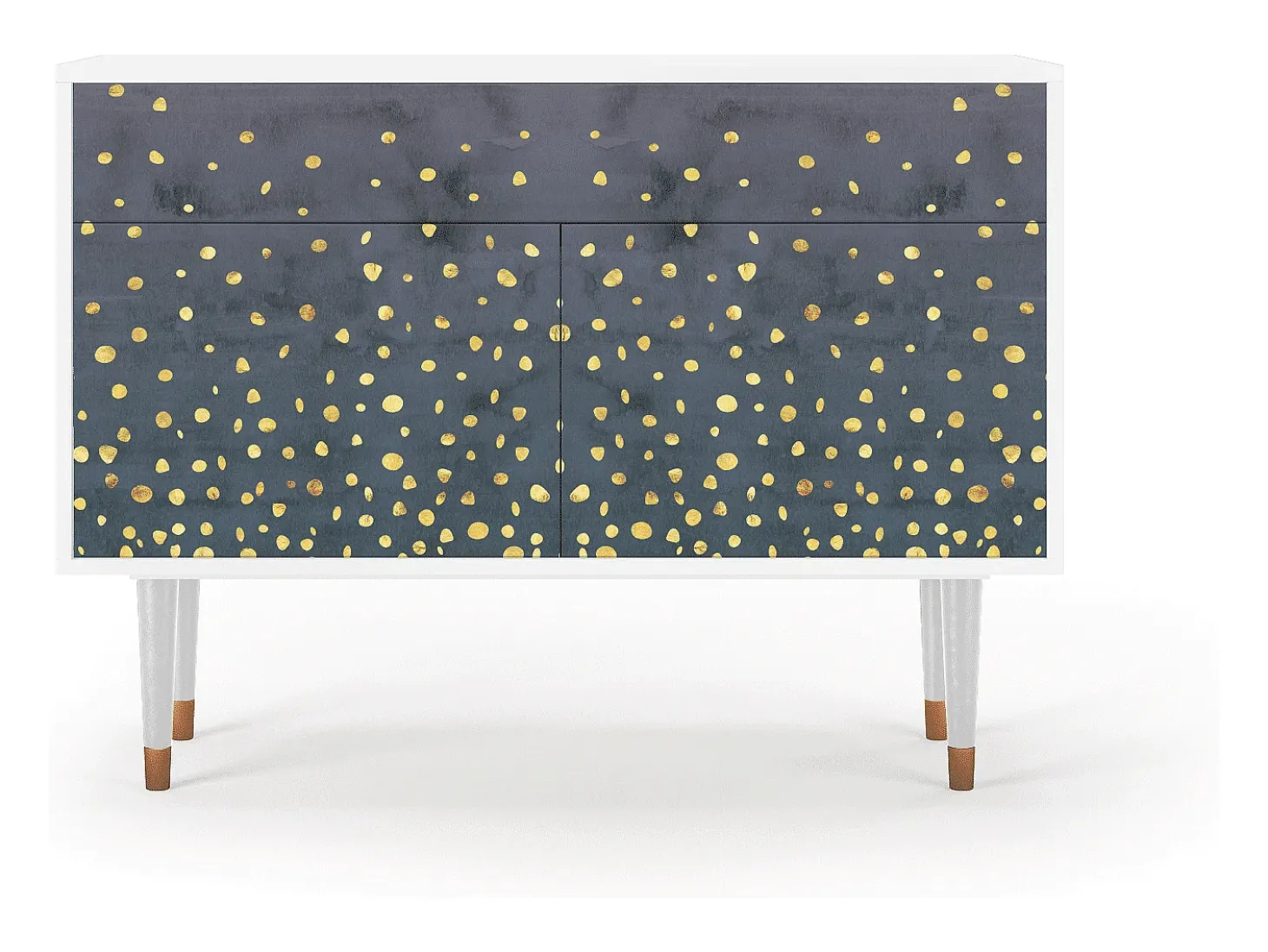 Aparador - 115x85x48 cm - BS4 - Foggy Lights, Blanco