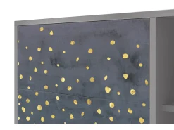 Aparador - 125x98x48 cm - BS2 - Foggy Lights, Gris