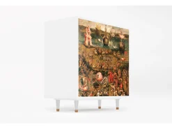 Aparador - 94x96x48 cm - BS3 - Garden of Delights , Blanco