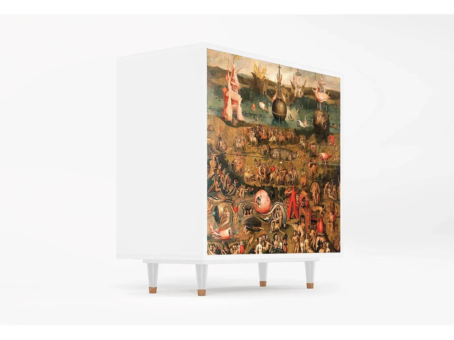 Aparador - 94x96x48 cm - BS3 - Garden of Delights , Blanco