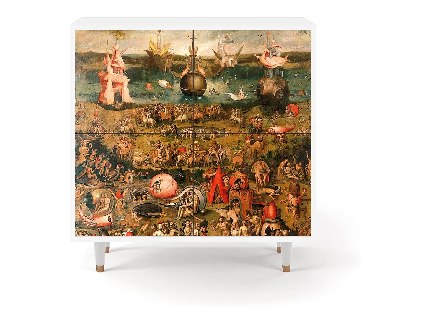 Aparador - 94x96x48 cm - BS3 - Garden of Delights , Blanco