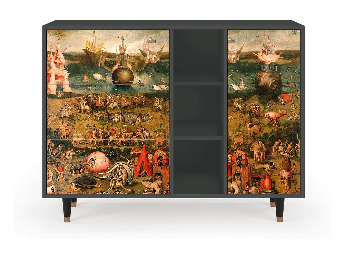 Aparador - 125x98x48 cm - BS2 - Garden of Delights , Antracita