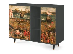 Aparador - 125x98x48 cm - BS2 - Garden of Delights , Antracita