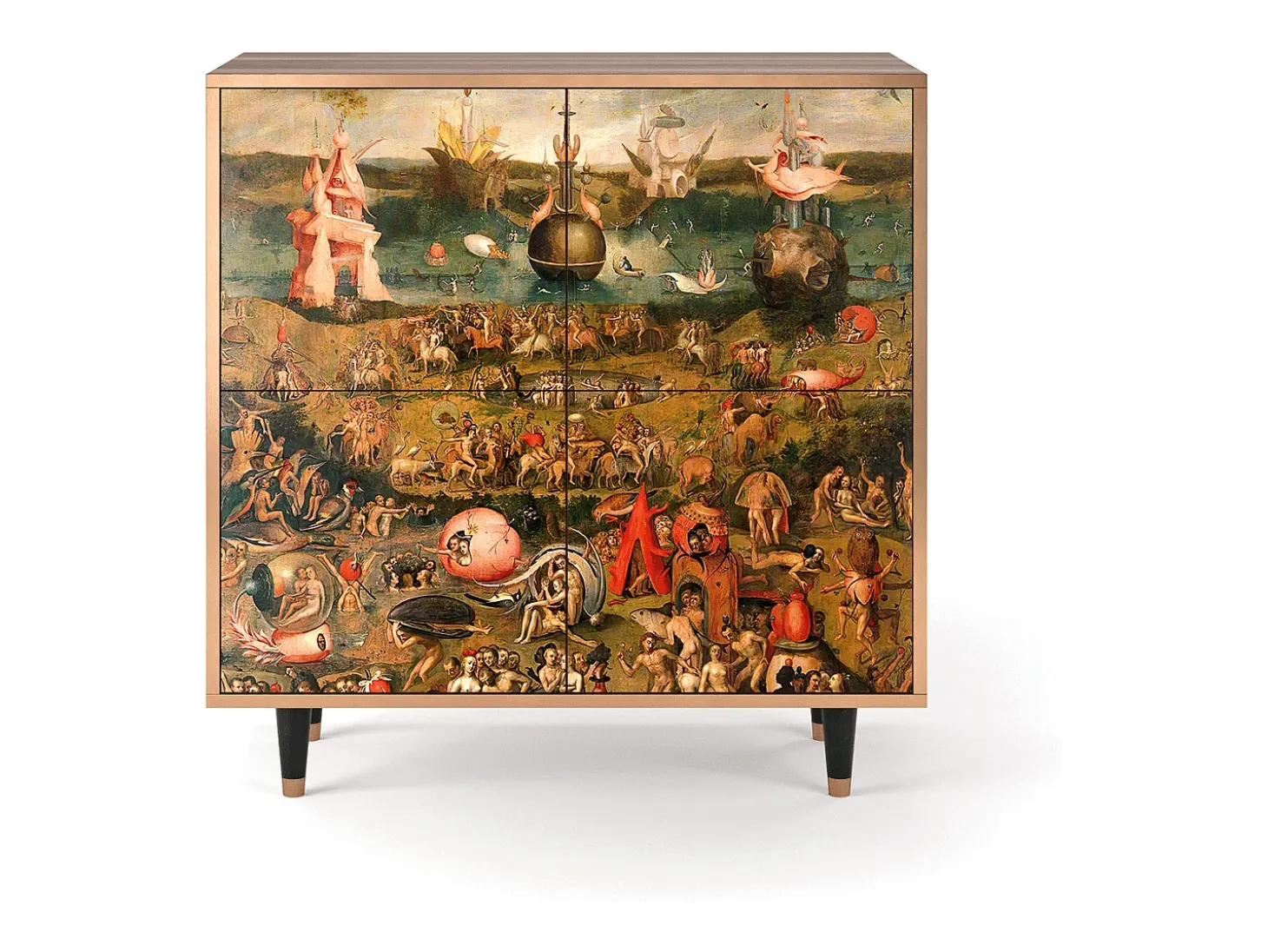 Aparador - 94x96x48 cm - BS3 - Garden of Delights , Nogal