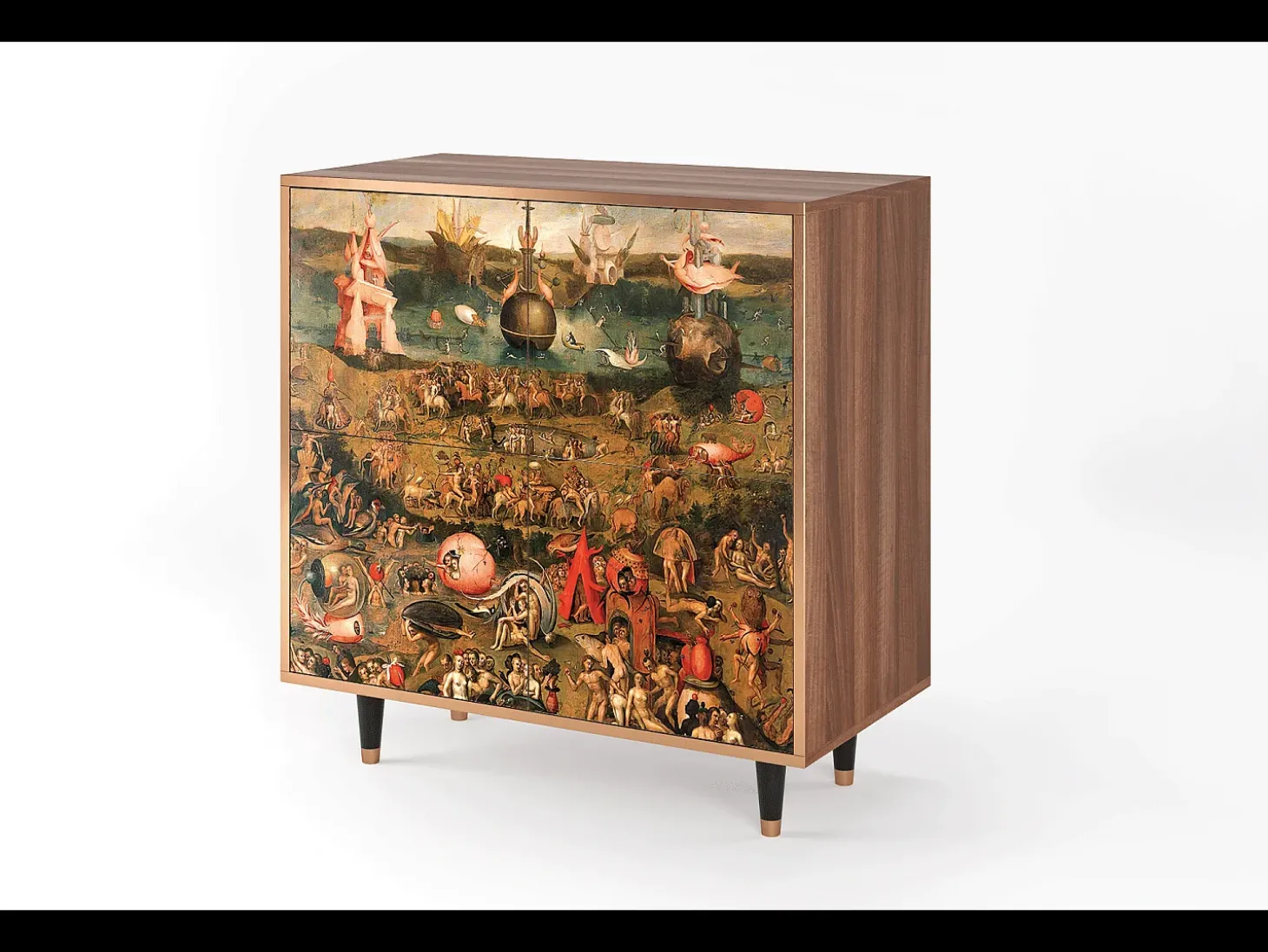 Aparador - 94x96x48 cm - BS3 - Garden of Delights , Nogal