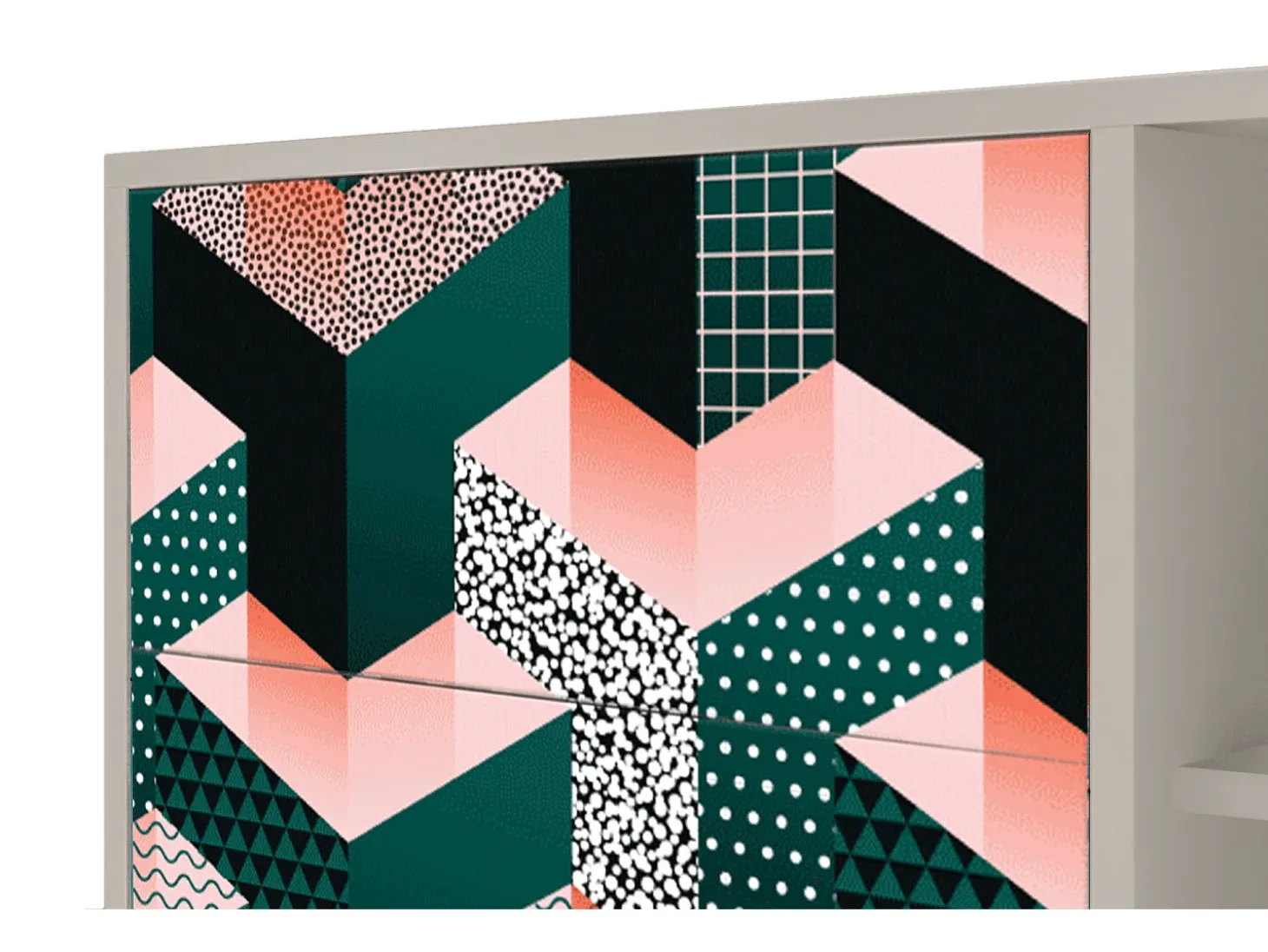 Aparador - 125x98x48 cm - BS2 - Geometric Madness, Arena