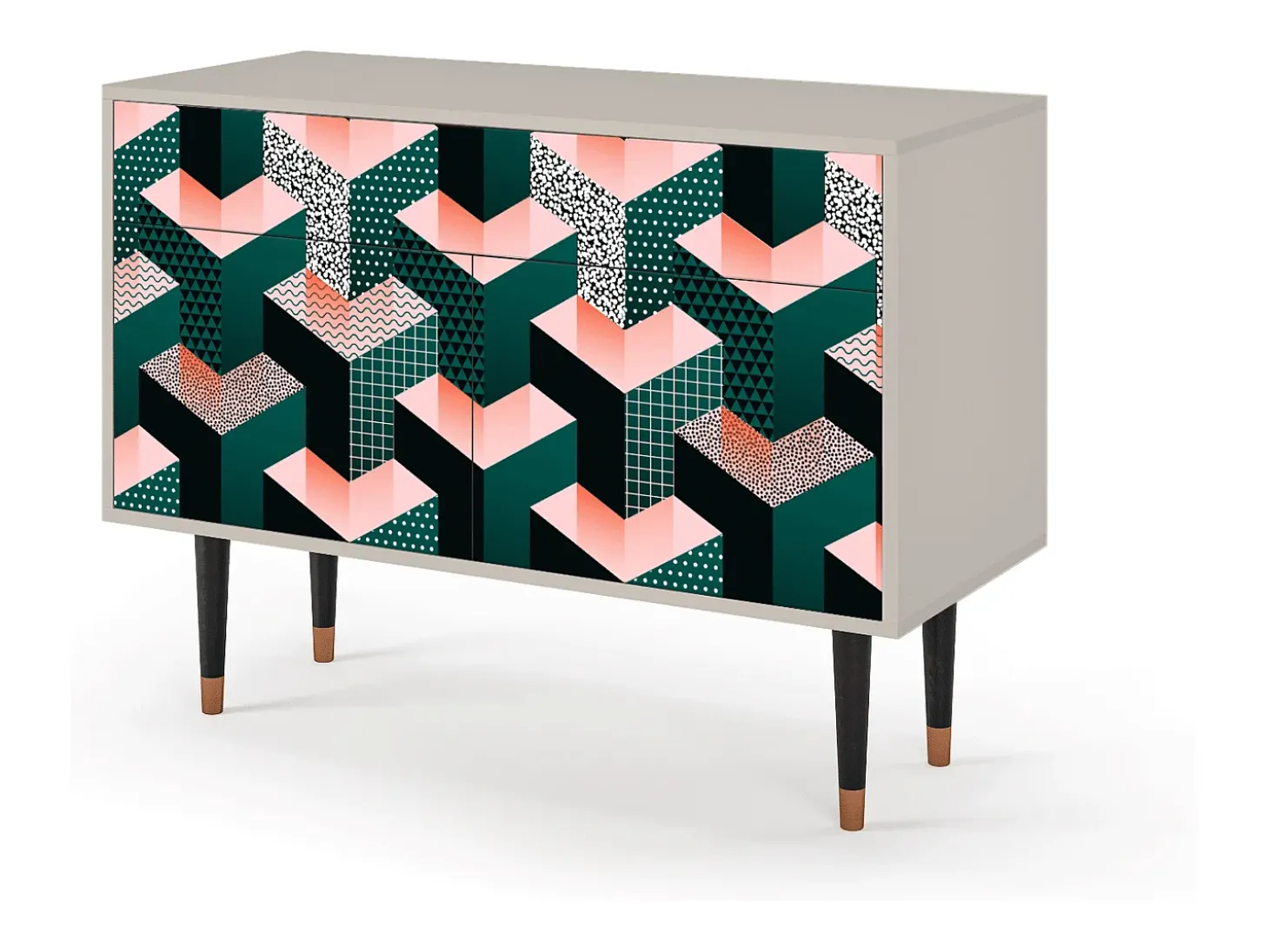 Aparador - 115x85x48 cm - BS4 - Geometric Madness, Arena