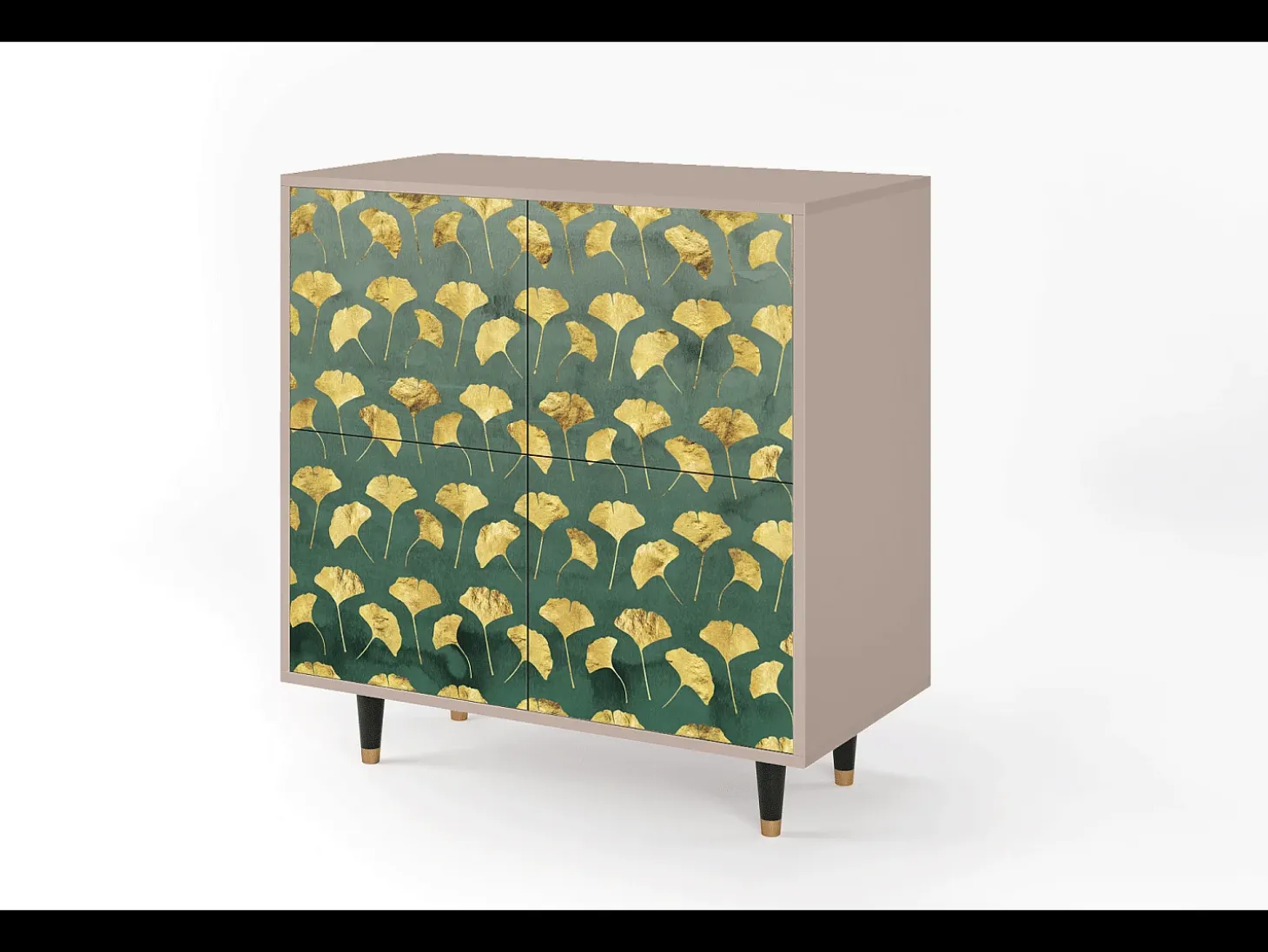 Aparador - 94x96x48 cm - BS3 - Gingko leaves, Latte