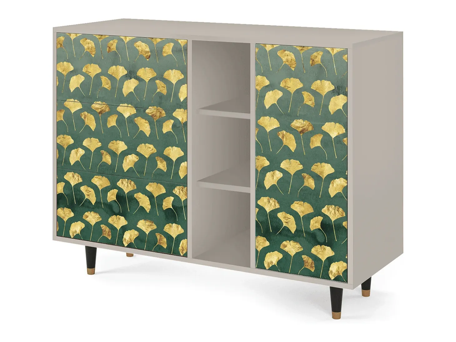 Aparador - 125x98x48 cm - BS2 - Gingko leaves, Arena