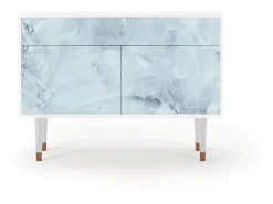 Aparador - 115x85x48 cm - BS4 - Glacial Colour, Blanco