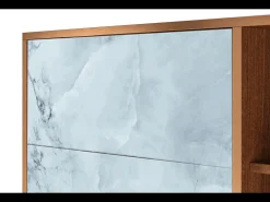 Aparador - 125x98x48 cm - BS2 - Glacial Colour, Nogal