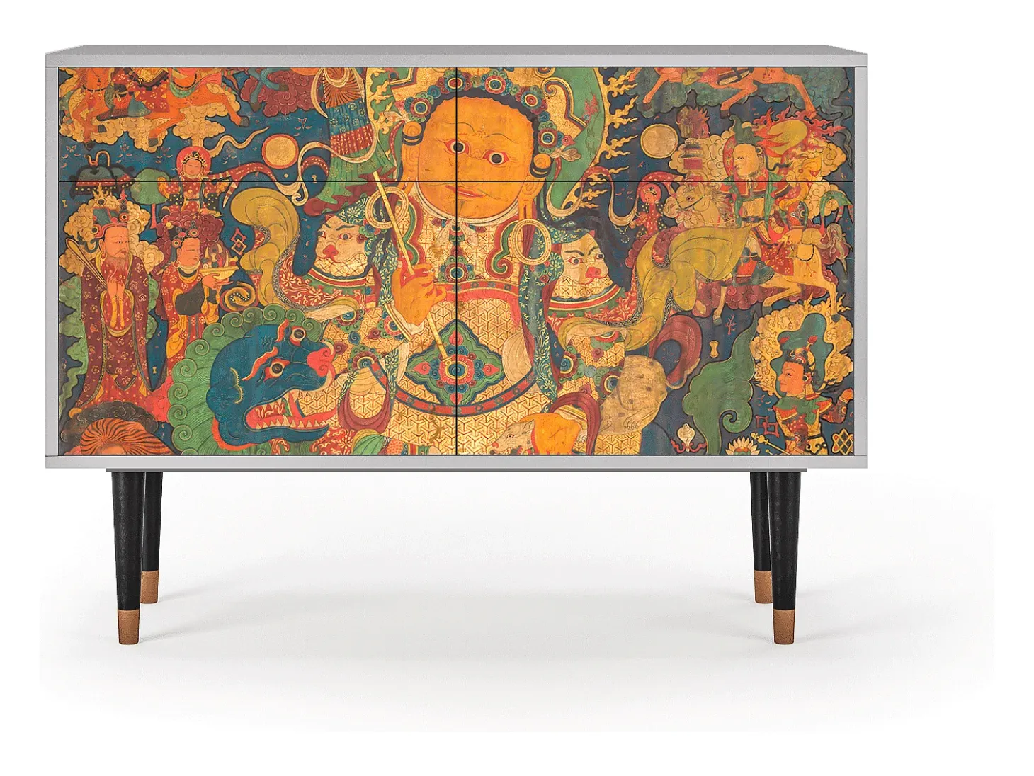 Aparador - 115x85x48 cm - BS4 - God by Vaisravana , Gris