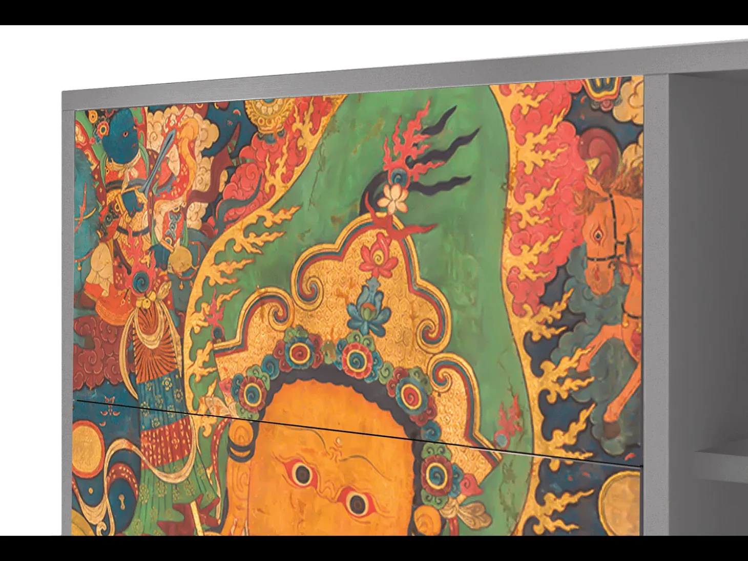 Aparador - 125x98x48 cm - BS2 - God by Vaisravana , Gris