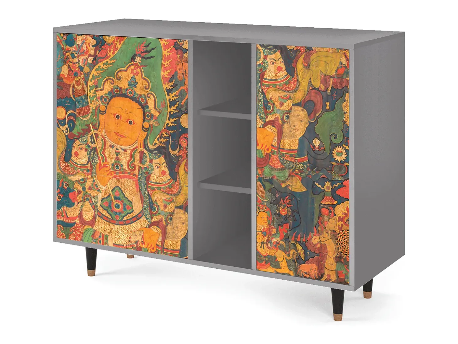 Aparador - 125x98x48 cm - BS2 - God by Vaisravana , Gris